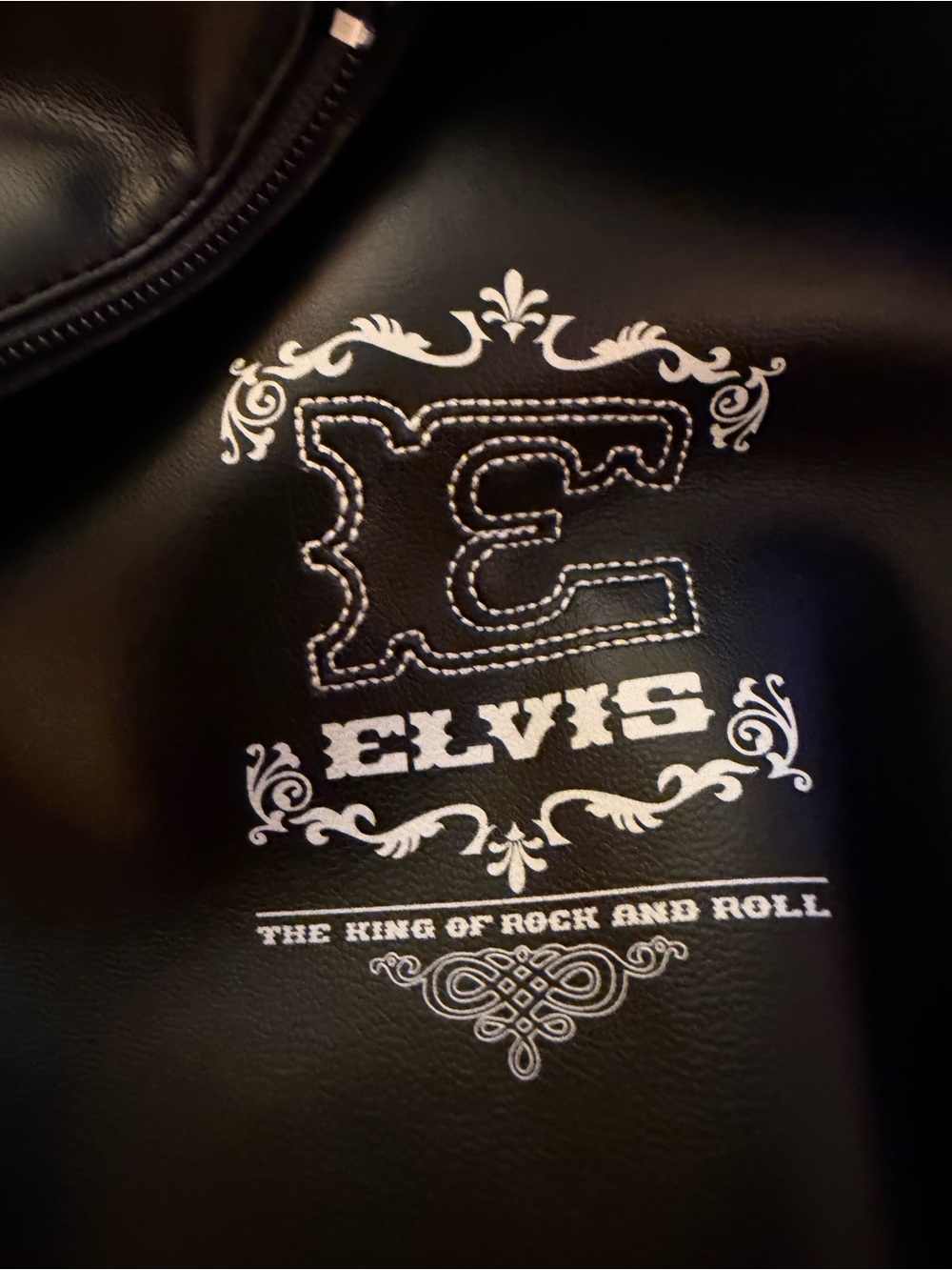PELVIS Black Embroidered Varsity Bomber Jacket